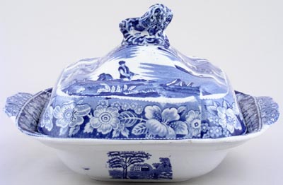 Dish with Cover c1840